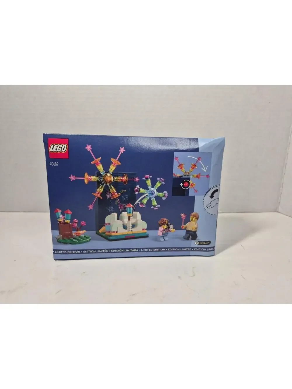 LEGO 40689 Firework Celebrations Exclusive NIB Sealed Box Squished A488 - Picture 6 of 8